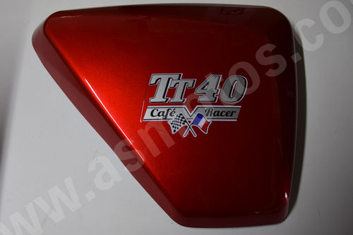 Cache latéral droit rouge TT40